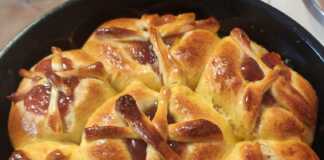 Κέικ με μαρμελάδα αφράτο σαν σύννεφο