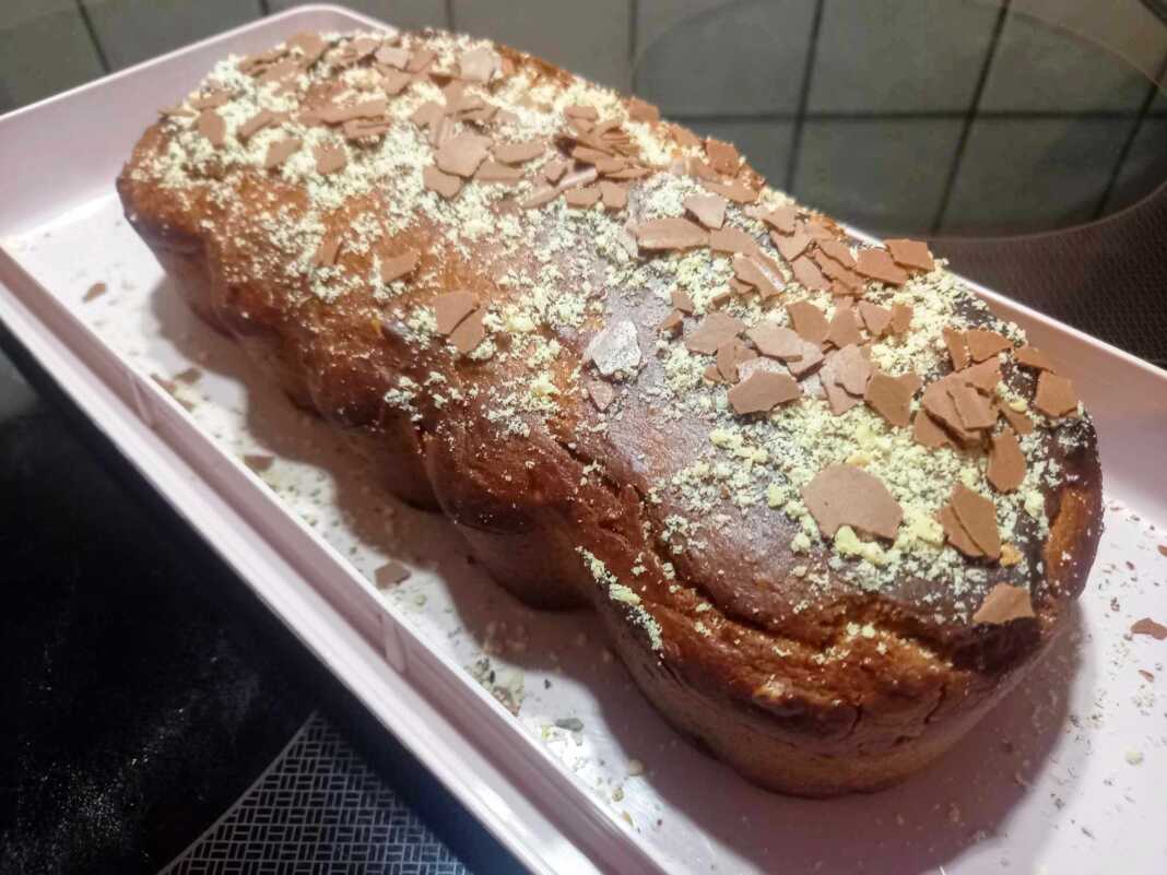 νηστίσιμο κέικ μελομακάρονο