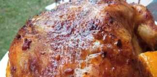 κοτόπουλο γεμιστό