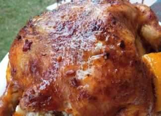 κοτόπουλο γεμιστό