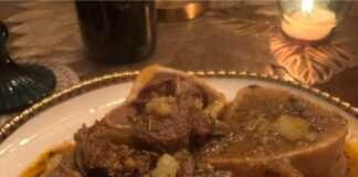 Λεμονάτο μοσχαράκι στην κατσαρόλα