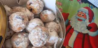 Μπισκότα με κρασί και χουρμάδες