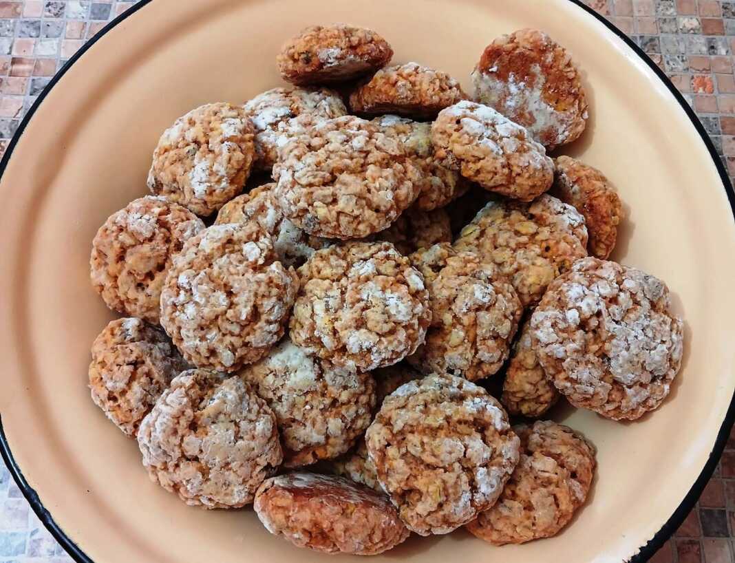 Μπισκότα με Βρώμη και Κολοκύθα