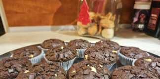 Muffins σοκολάτας