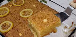 Νηστίσιμο Κέικ Σιμιγδαλιού