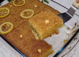 Νηστίσιμο Κέικ Σιμιγδαλιού