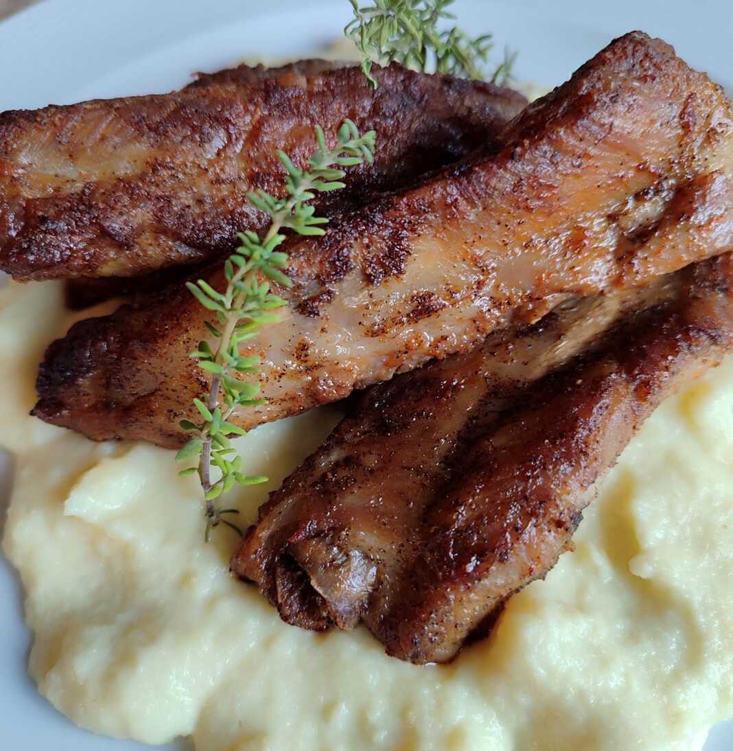 Παϊδάκια ψημένα σε σακούλα ψησίματος