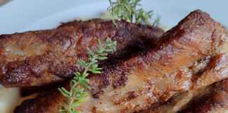 Παϊδάκια ψημένα σε σακούλα ψησίματος