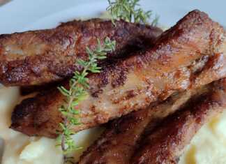 Παϊδάκια ψημένα σε σακούλα ψησίματος