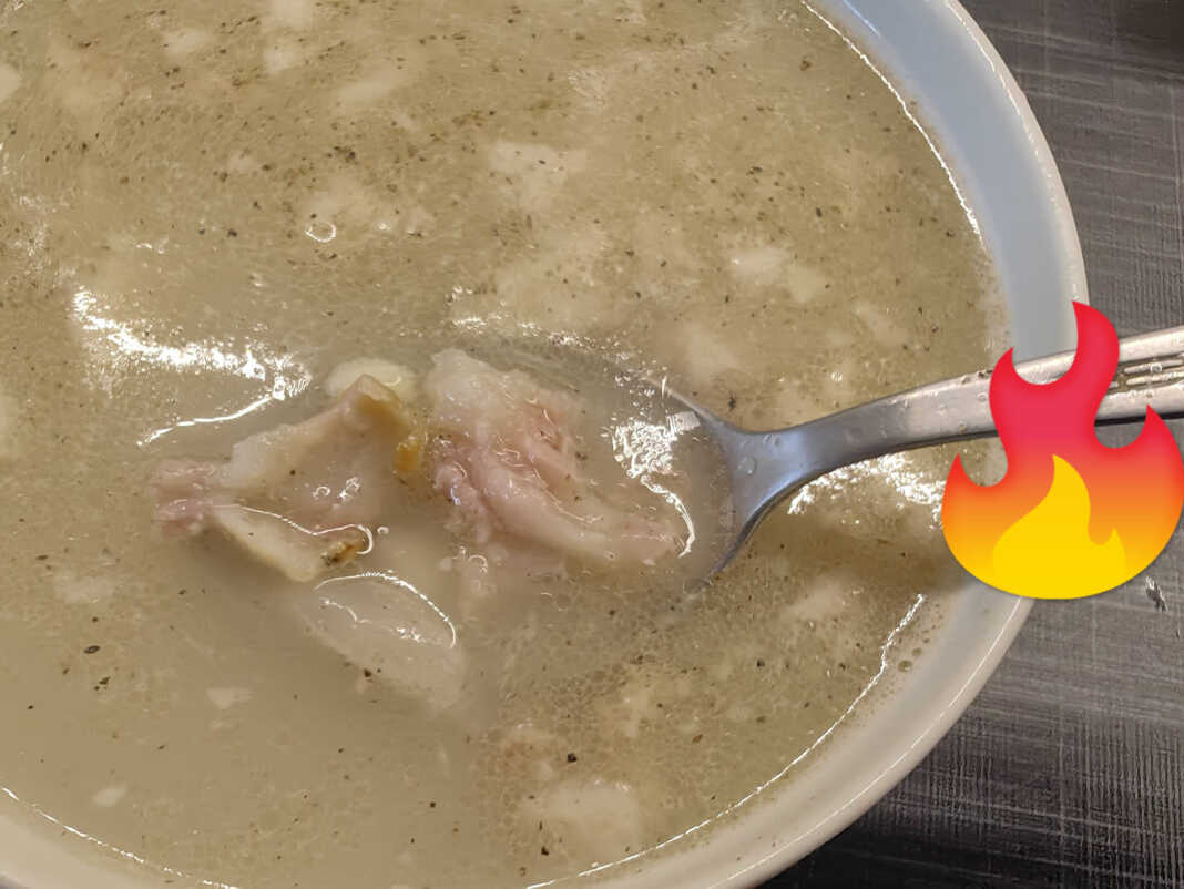 Πατσάς με σκορδοστούμπι