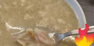 Πατσάς με σκορδοστούμπι