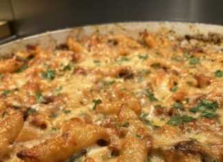 Ζυμαρικά στο φούρνο ογκρατέν