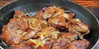 συκώτι κοτόπουλου στο τηγανι