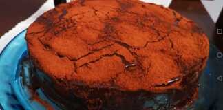 σοκολατένιο κέικ