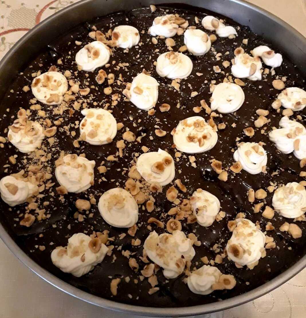 κλασική σοκολατόπιτα