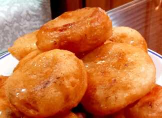 Τηγανίτες με μέλι και κανέλα