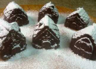 Χριστουγεννιάτικα σπιτάκια με την ζύμη από τα τρουφάκια