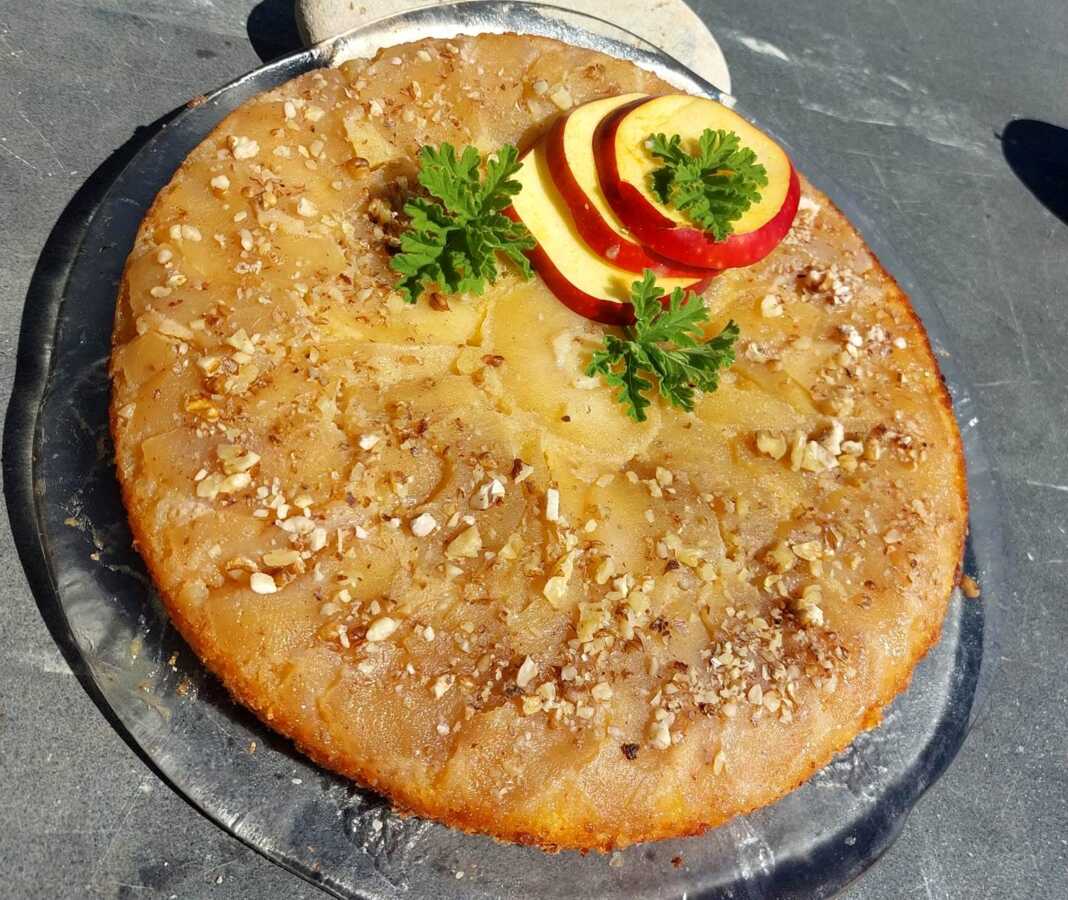 ανοιχτή μηλόπιτα