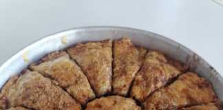 Γλυκιά κολοκυθόπιτα με κανέλα γλυκιά κολοκυθόπιτα