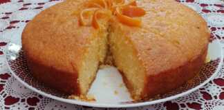 Σιροπιαστό Κέικ Μανταρινιού
