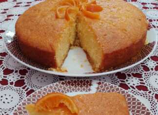 Σιροπιαστό Κέικ Μανταρινιού