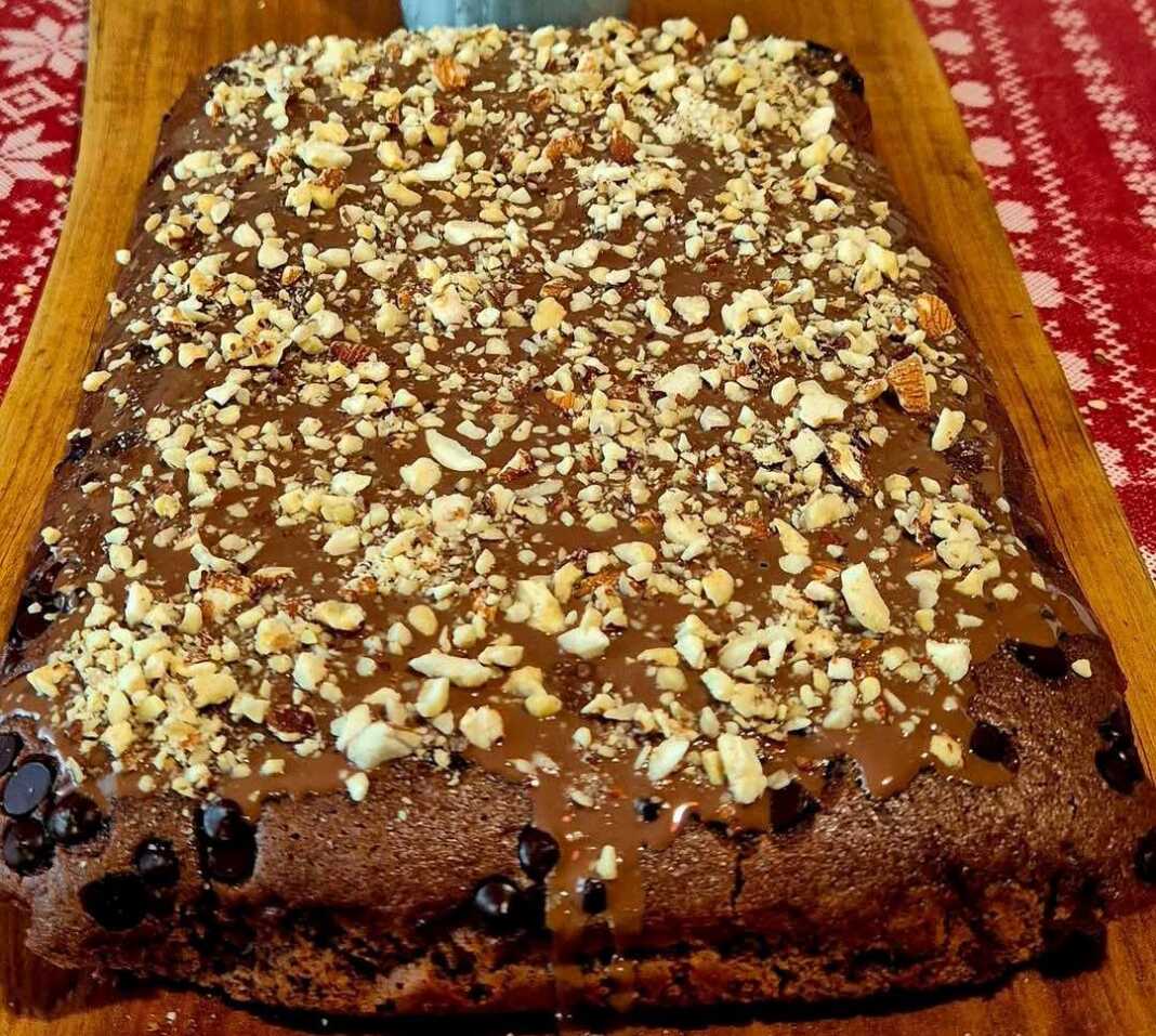 Κέικ σοκολάτας με μανταρίνι