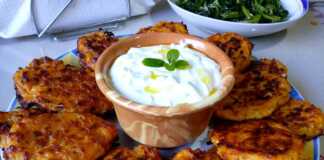 Κολοκυθοκεφτέδες με γλυκιά κολοκύθα