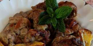 Κοτομπουτάκια φιλέτο με πατάτες φούρνου