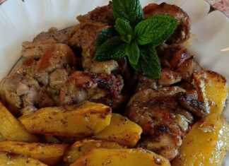 Κοτομπουτάκια φιλέτο με πατάτες φούρνου