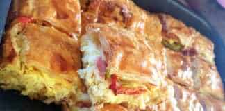 μακαρονοπίτα με σφολιάτα