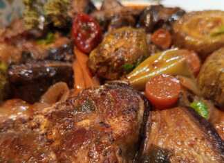 Μπριάμ με χοιρινά μπριζολάκια