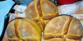 Ψωμάκι της μιας ώρας ψωμί γρήγορο