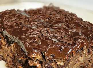 Σοκολατόπιτα με Φύλλα Κρούστας