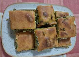 Σπανακοτυρόπιτα με κουρκούτι