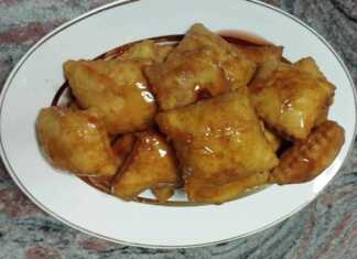 Τηγανίτες με Σιρόπι Κυδώνι