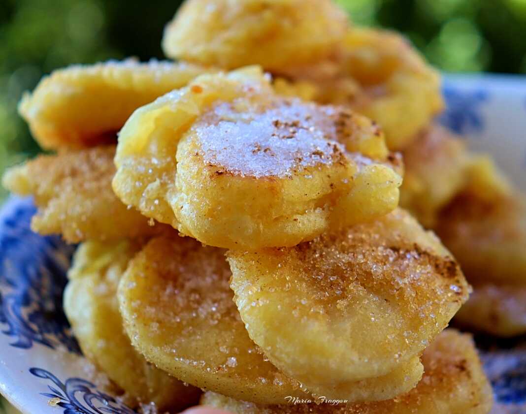 Τηγανίτες με μαστίχα