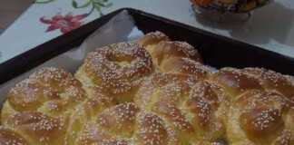 Τσουρέκια με Γιαούρτι