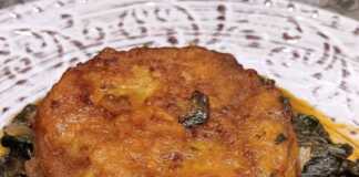 Βακαλάος με σπανάκι στο φούρνο