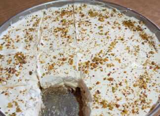 Εκμέκ Κανταΐφι με Μαστίχα Χίου