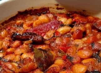 Γίγαντες στο φούρνο με λαχανικά και ντομάτα Γίγαντες στο φούρνο με λαχανικά και ντομάτα