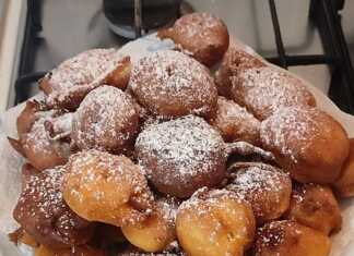 λουκουμάδες με σταφίδες και λεμόνι