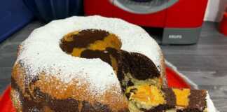 Κέικ με γάλα και κακάο