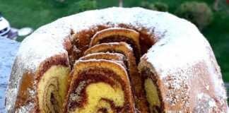 Κέικ με κακάο και πορτοκαλάδα Fanta