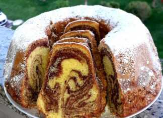 Κέικ με κακάο και πορτοκαλάδα Fanta