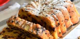 Κέικ σοκολάτας με κρέμα τυριού