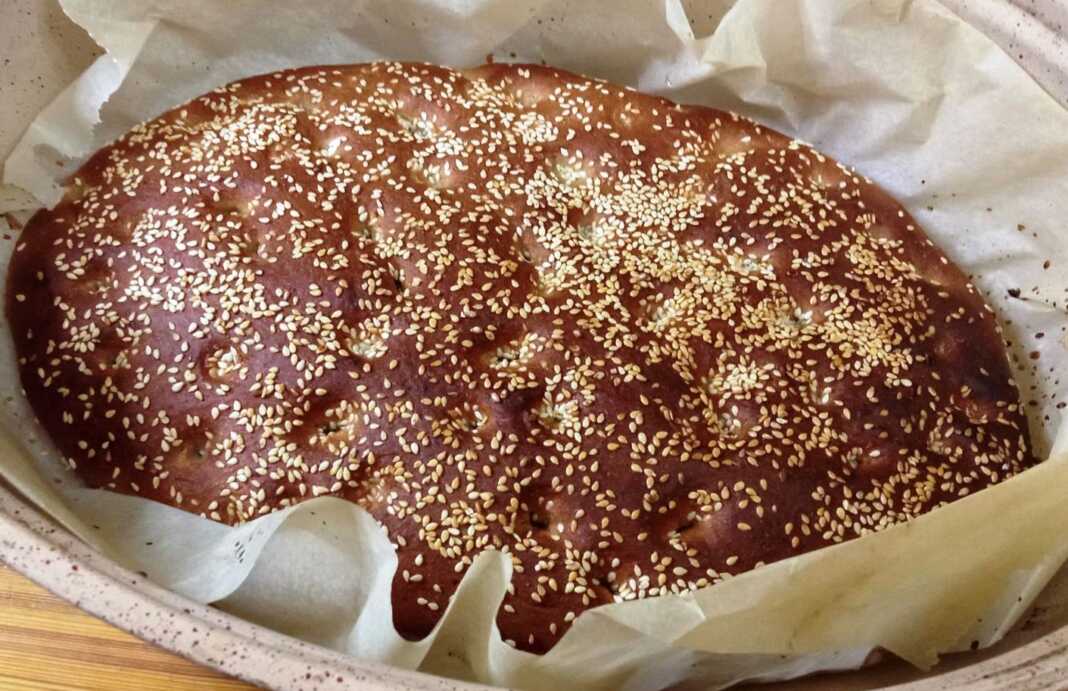 Λαγάνα με αλεύρι Ολικής