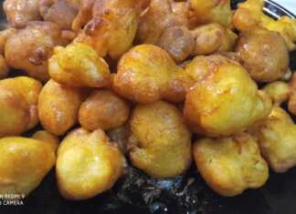 Λουκουμαδάκια με δύο υλικά