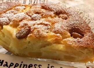 Μηλόπιτα με αμύγδαλα