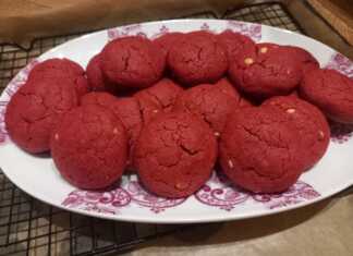 μπισκότα Red Velvet