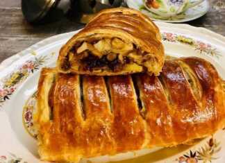 σφολιάτα με γέμιση μήλων